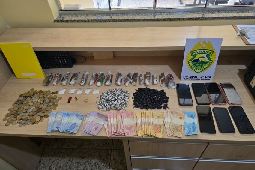 Ano começa com ações contra o tráfico em Campina da Lagoa.