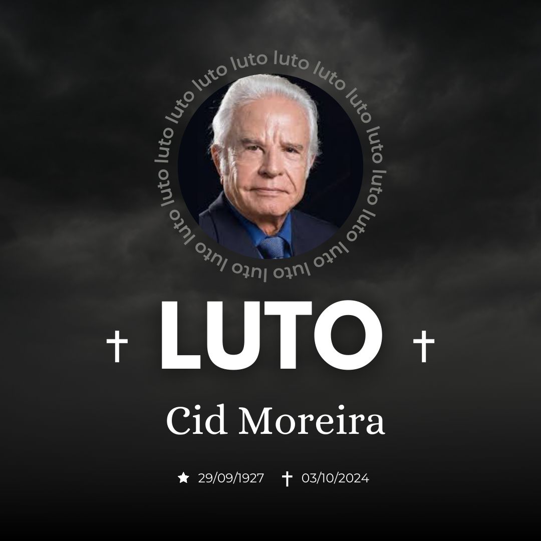 Cid Moreira, ícone do jornalismo da televisão brasileira, morre aos 97 anos