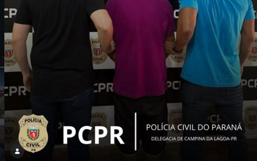 Suspeito de homicídio é preso em Campina da Lagoa após ação conjunta das polícias.