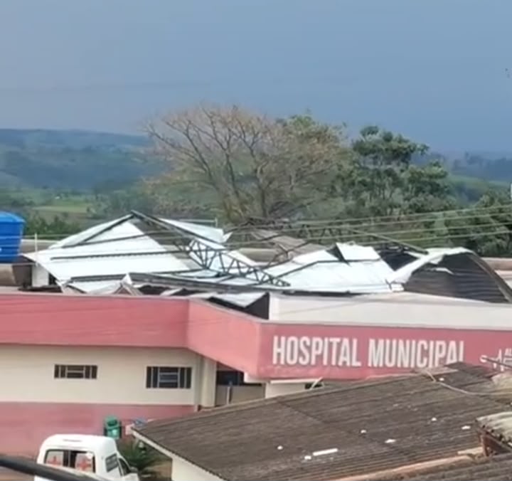 Hospital Municipal de Altamira do Paraná tem atendimento alterado após danos provocados por temporal.
