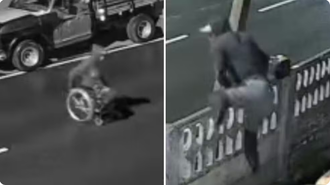 Cadeirante pula muro, furta bateria de veículos em oficina, é flagrado por mecânico e foge, no Paraná.