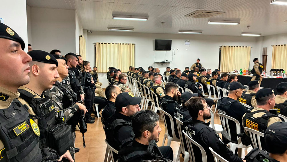Operação Conexão 4×4 mobiliza forças de segurança e cumpre mandados em seis cidades; 5 na região de Campo Mourão.