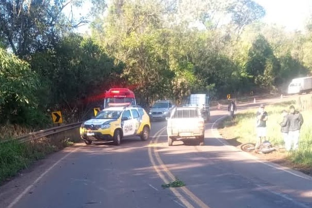 Grave acidente tira a vida de jovem de 18 anos na saída de Iretama.