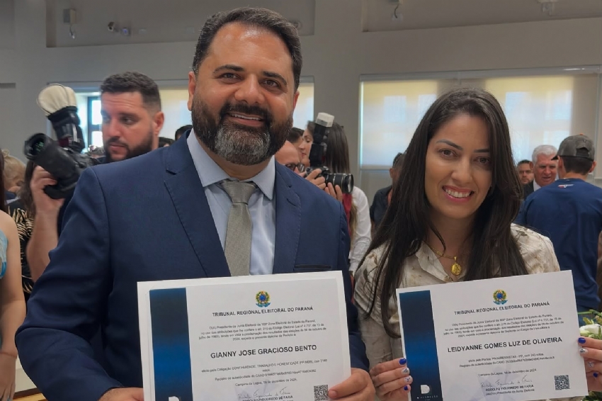 Vereadora suplente eleita manifesta gratidão em redes sociais antes da posse na câmara municipal de Campina da Lagoa.