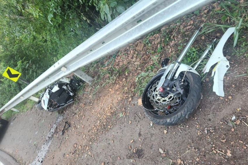 Motociclista morre em acidente na rodovia PR-487