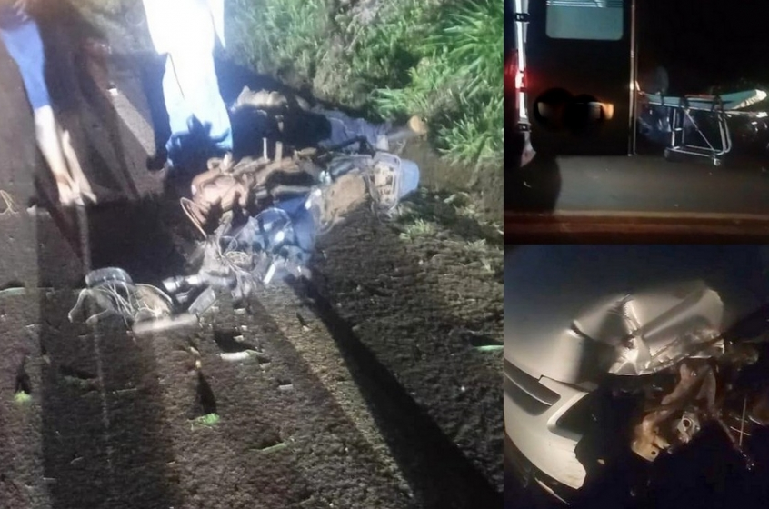 Colisão na PR-239 mata motociclista de 45 anos na noite desta sexta-feira.