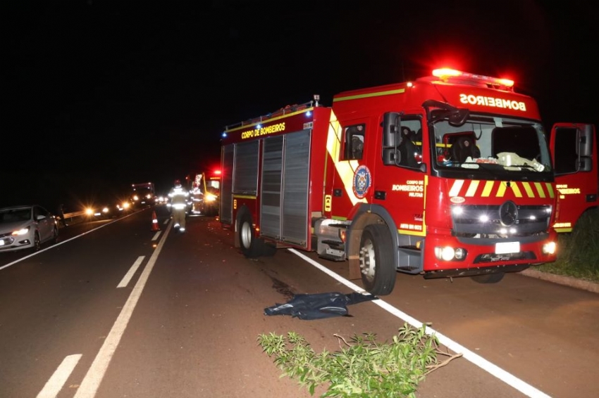 Jovem morre e companheira fica gravemente ferida em colisão provocada por motorista bêbado e sem habilitação na BR-272