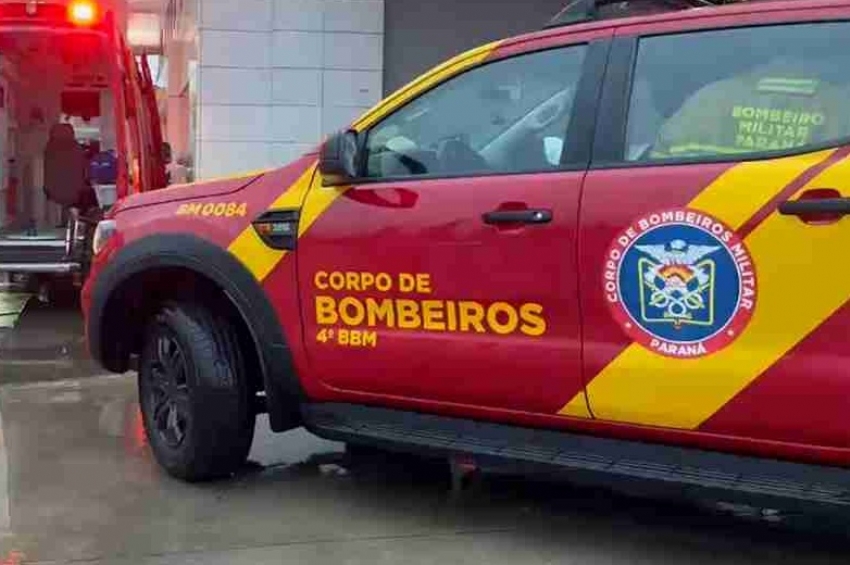 Trabalhador sofre descarga elétrica em posto de combustíveis em Cascavel.
