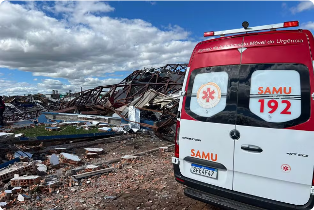 Paraná confirma sétima morte após passagem de tornados; 23 feridos estão internados